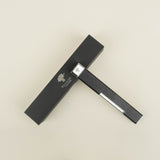Leather Grain Lighter, Black