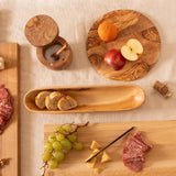 Berard Round Olivewood Bar Board Lifestyle