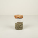 Berard Small 20 oz. Airtight Storage Jar with Olivewood Lid 2