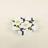 Black and Green Unikko Paper Cocktail Napkins