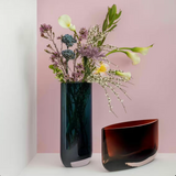 Blade Vase, Petroleum Green Lifestyle 2