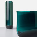Blade Vase, Petroleum Green Lifestyle 3