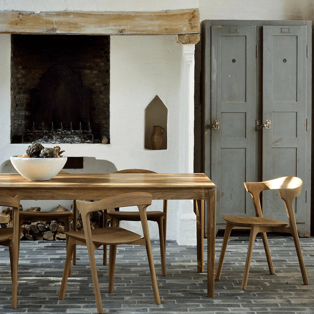 Bok Extendable Dining Table, Teak
