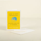 Cheese Letterpress Card 1