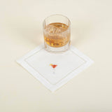 Classic Drinks Cocktail Napkins, Set/4