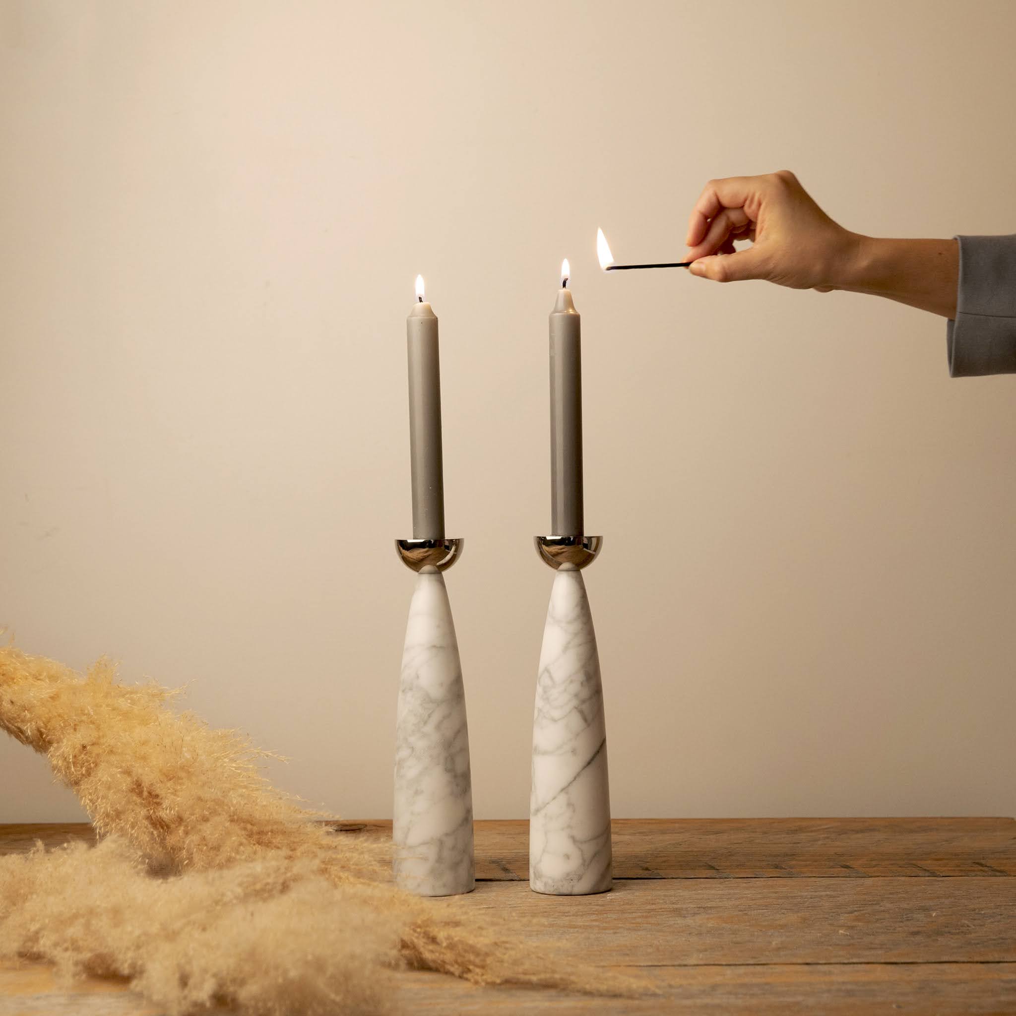 Coluna Candlesticks, Set of 2 Lifestyle 2