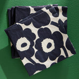 Dark Blue Unikko Paper Napkins Lifestyle 1