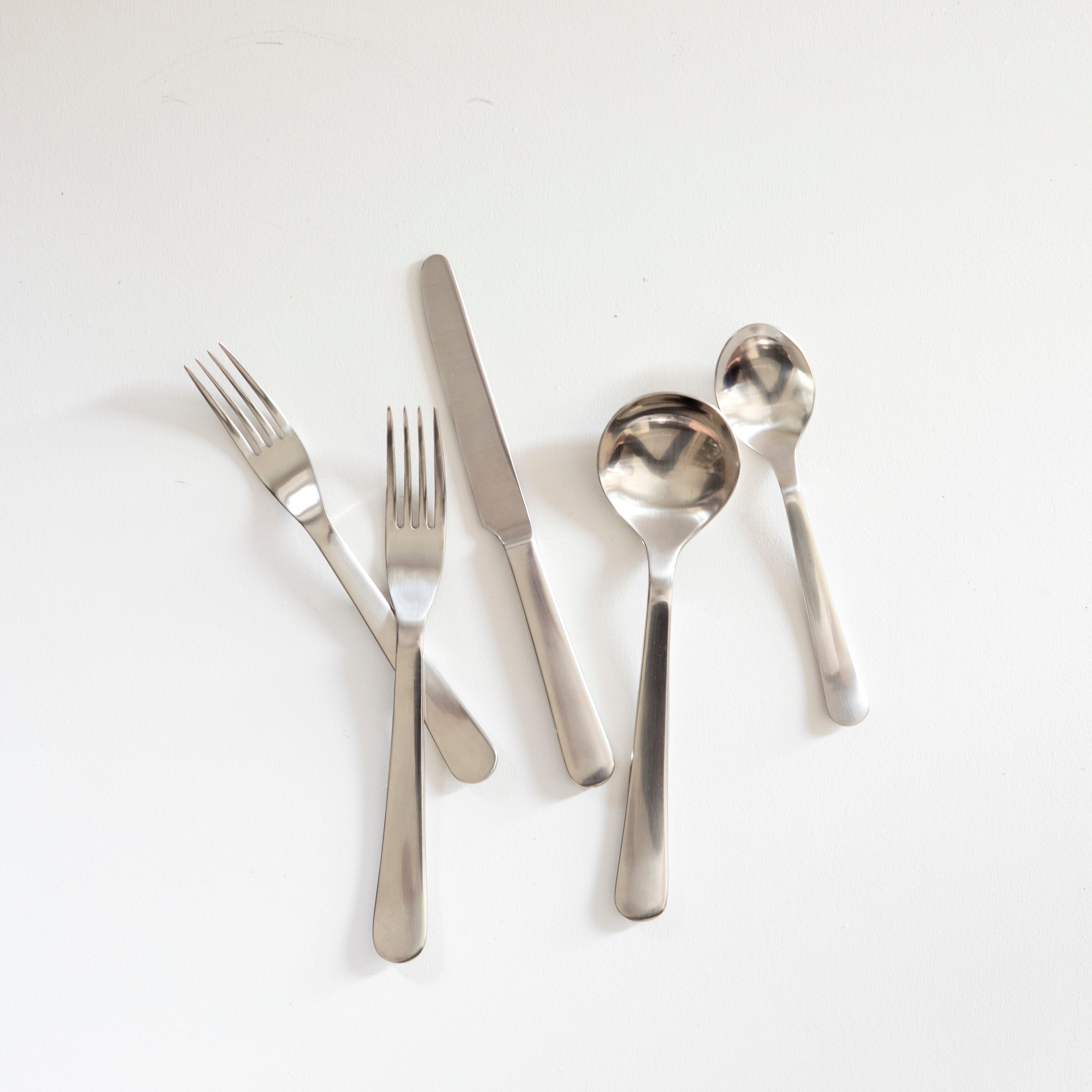 Chelsea Stainless Steel 5-Piece Place Setting