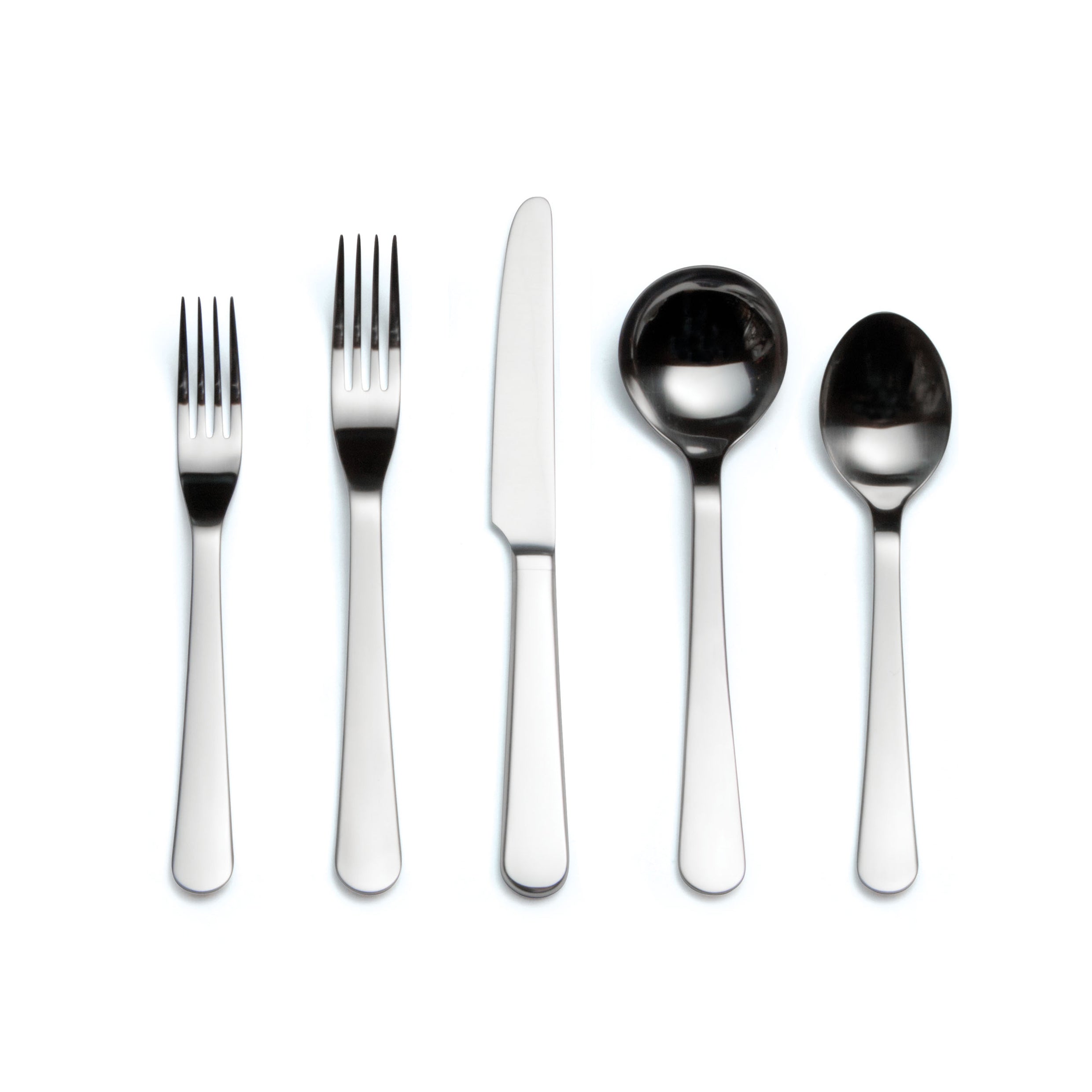 Chelsea Stainless Steel 5-Piece Place Setting
