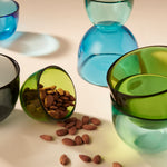 Small Lime Green Glass Bowl