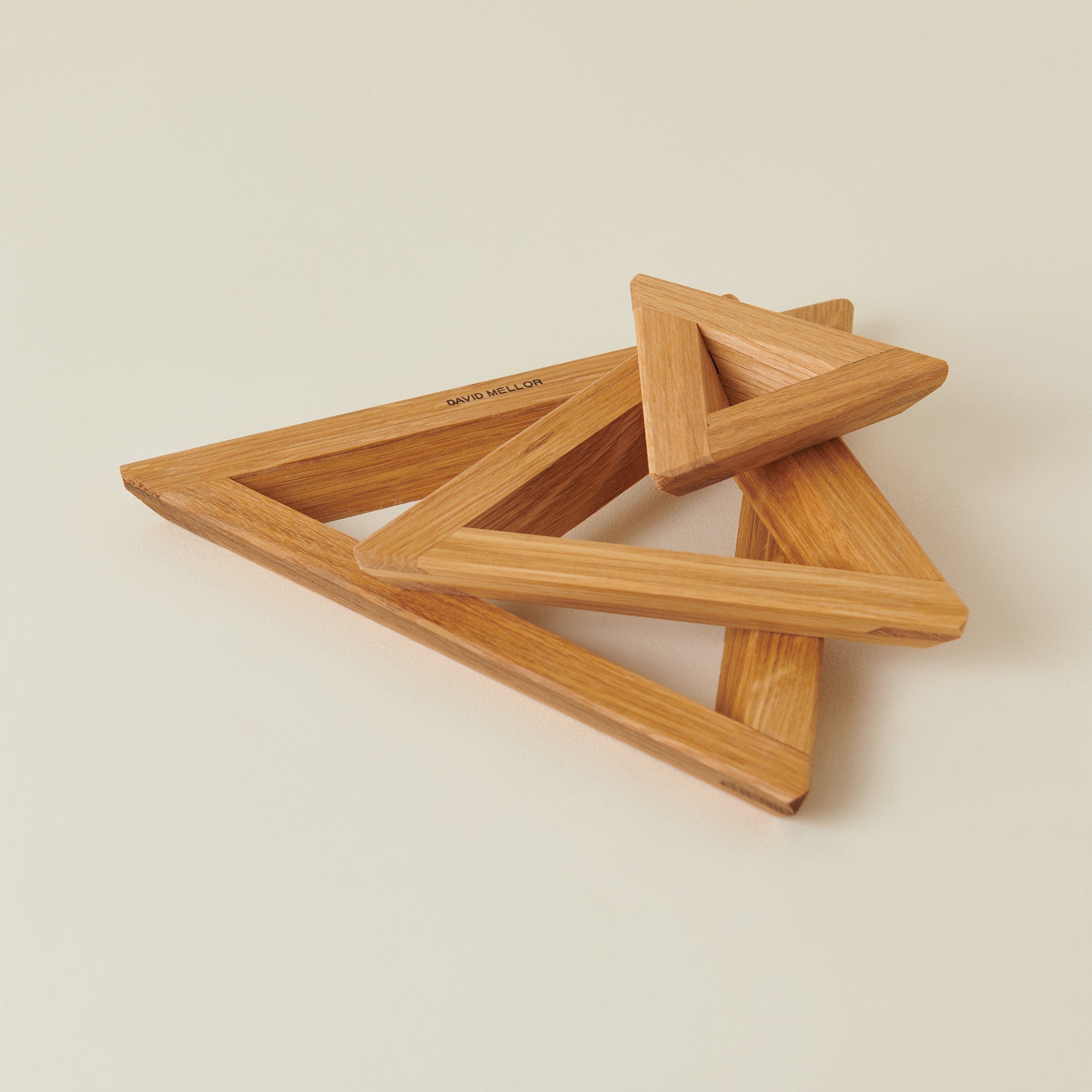 Oak Triple Trivet