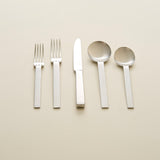 Odeon Stainless Steel 5-Piece Place Setting