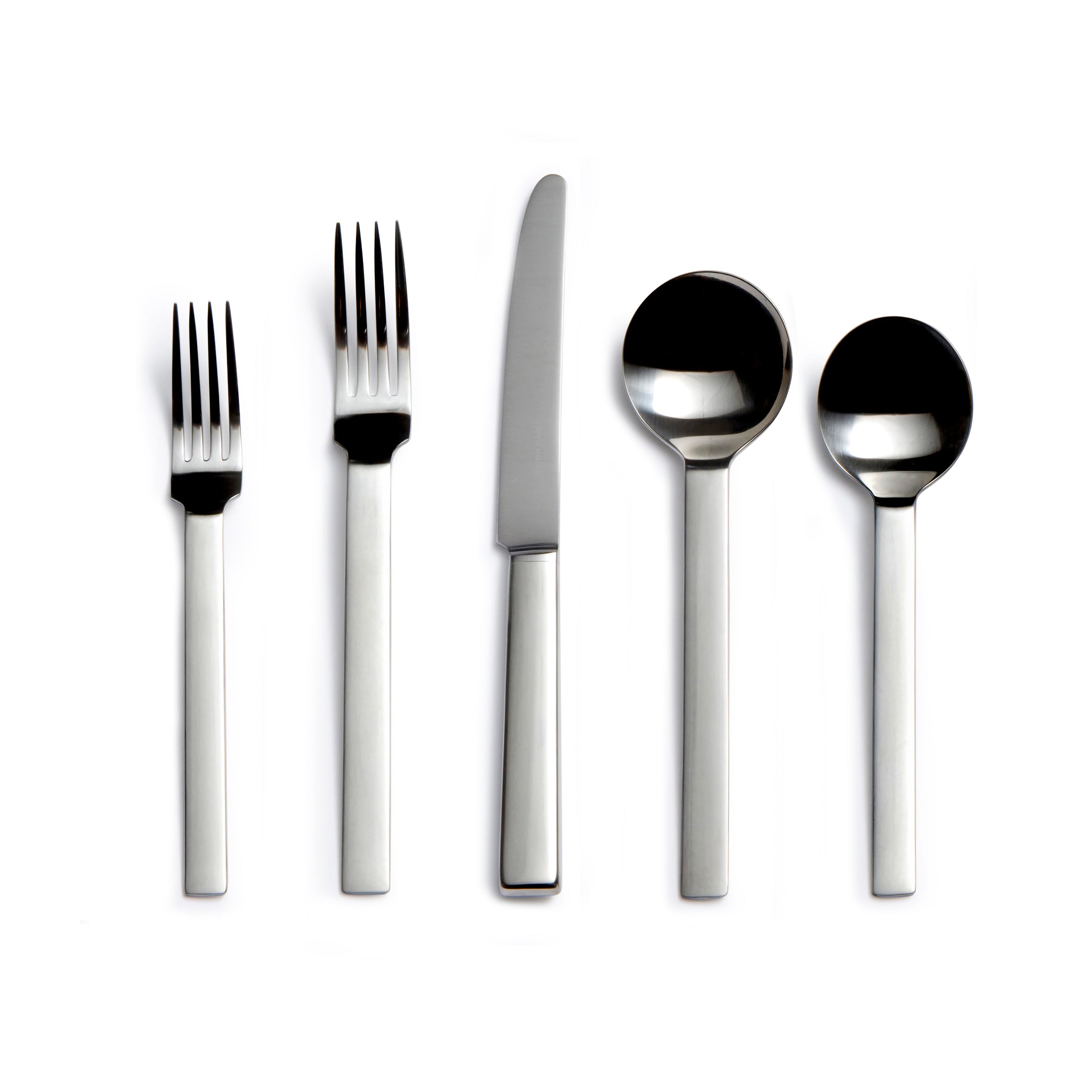 Odeon Stainless Steel 5-Piece Place Setting
