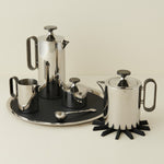 Stainless Steel Cream Jug w/ Grey Handle