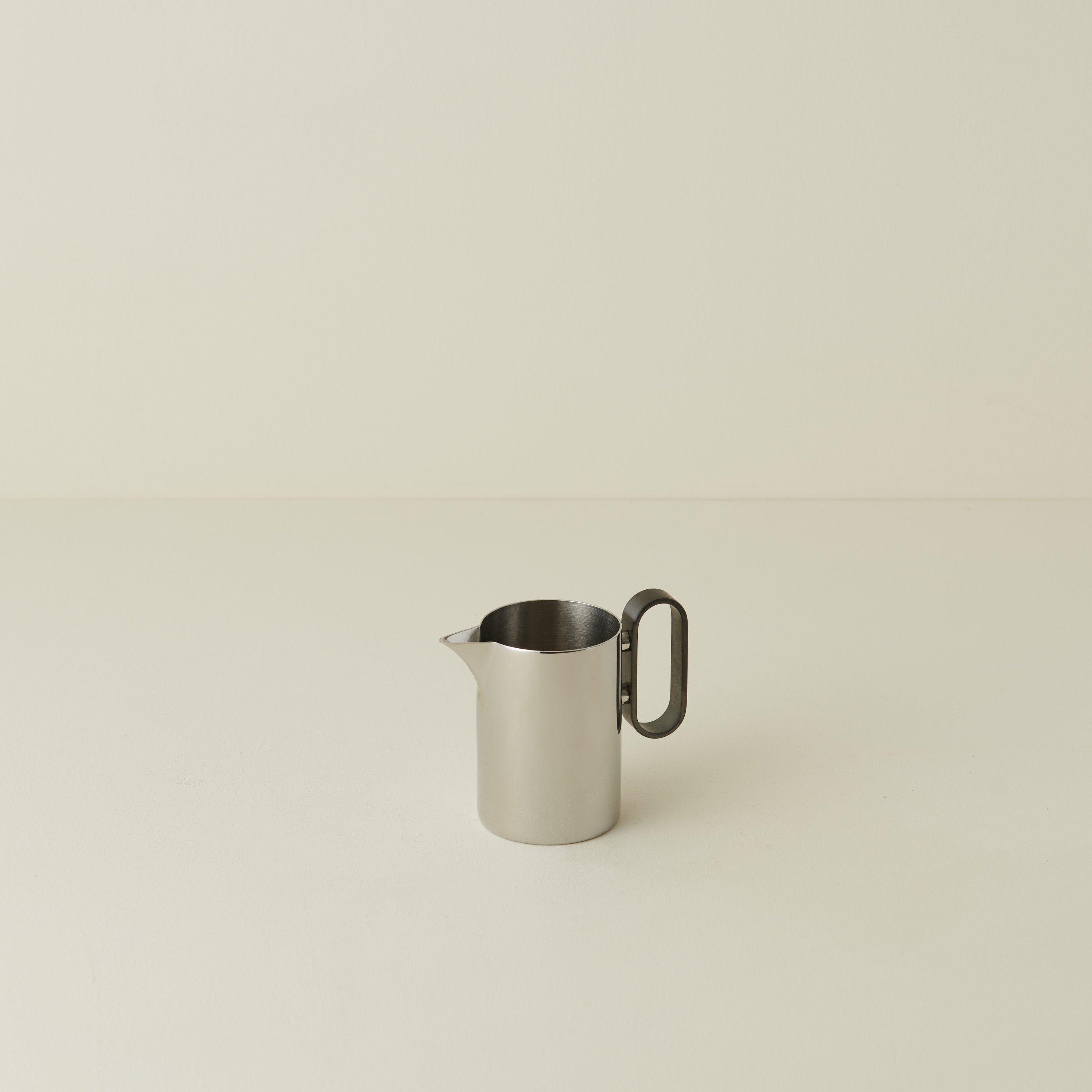 Stainless Steel Cream Jug w/ Grey Handle