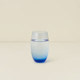 Large Curved Tumbler, Azure