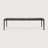 Bok Extendable Dining Table, Varnished Oak, Brown 78.5/118"