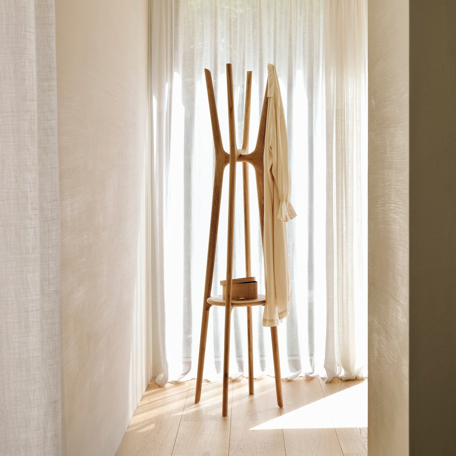 Ethnicraft Pi Coat Stand, Oak HOPSON GRACE