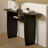 Pi Console, Varnished Mahogany, Dark Brown