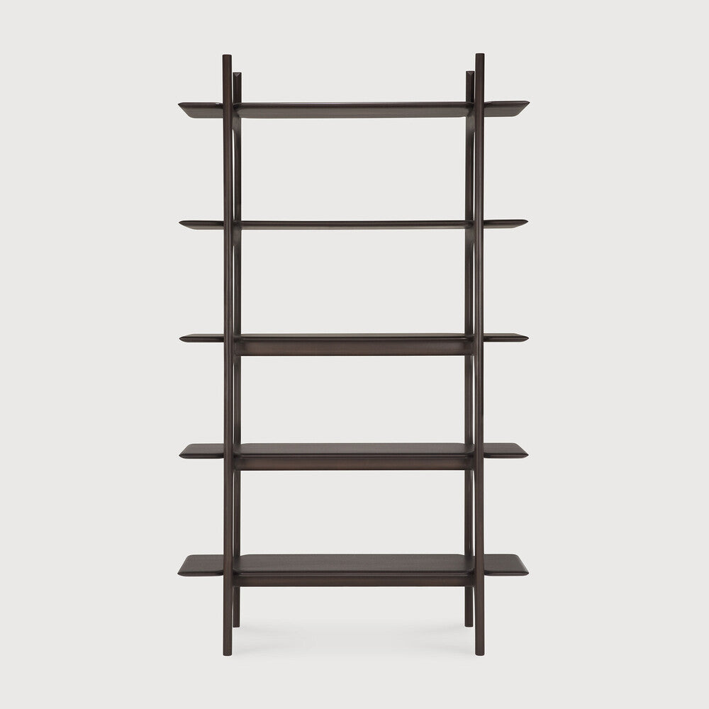 Pi Rack, Varnished Mahogany, Dark Brown