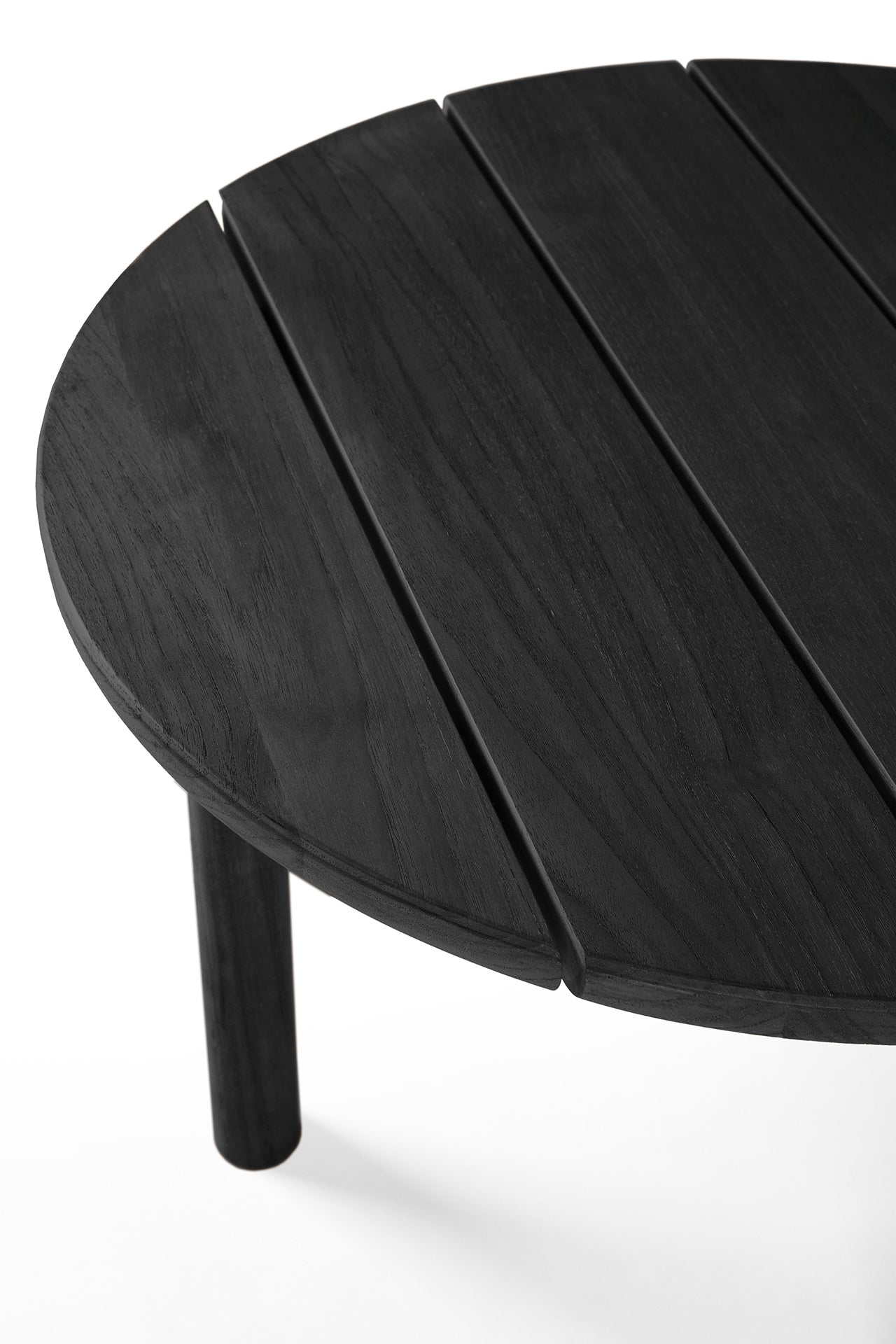 Quatro Outdoor Side Table, Black