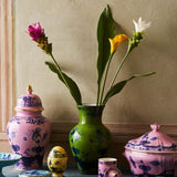 Oriente Italiano Ming Vase, Malachite