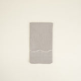 Prism Vine Linen Hand Towel, Grey