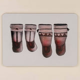 His & Hers Rectangular Placemat/Trivet, Kudluajuk Ashoona