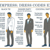 Illustrated Guide for Cocktail Etiquette Tea Towel