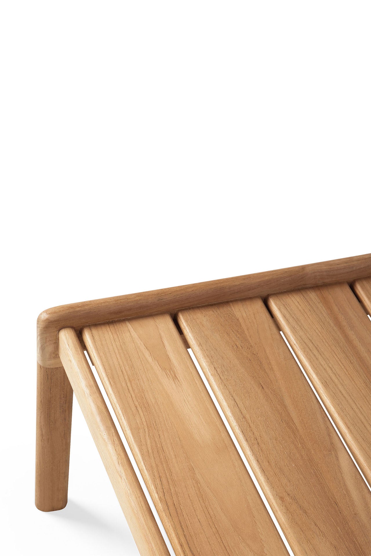 Jack Outdoor Side Table, Teak 1