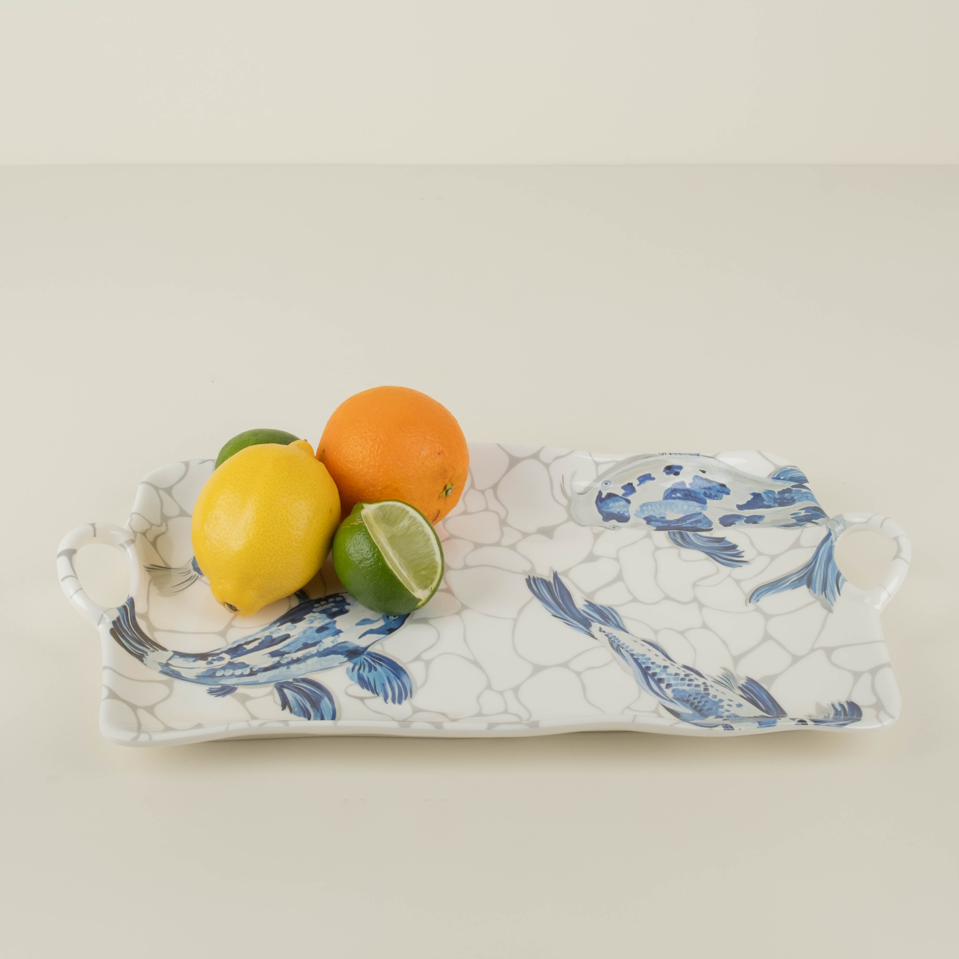 Koi Large Shatterproof Platter