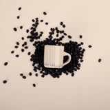 Espresso Cup, Duck Egg Stripe