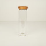 Large 50 oz. Airtight Storage Jar with Olivewood Lid
