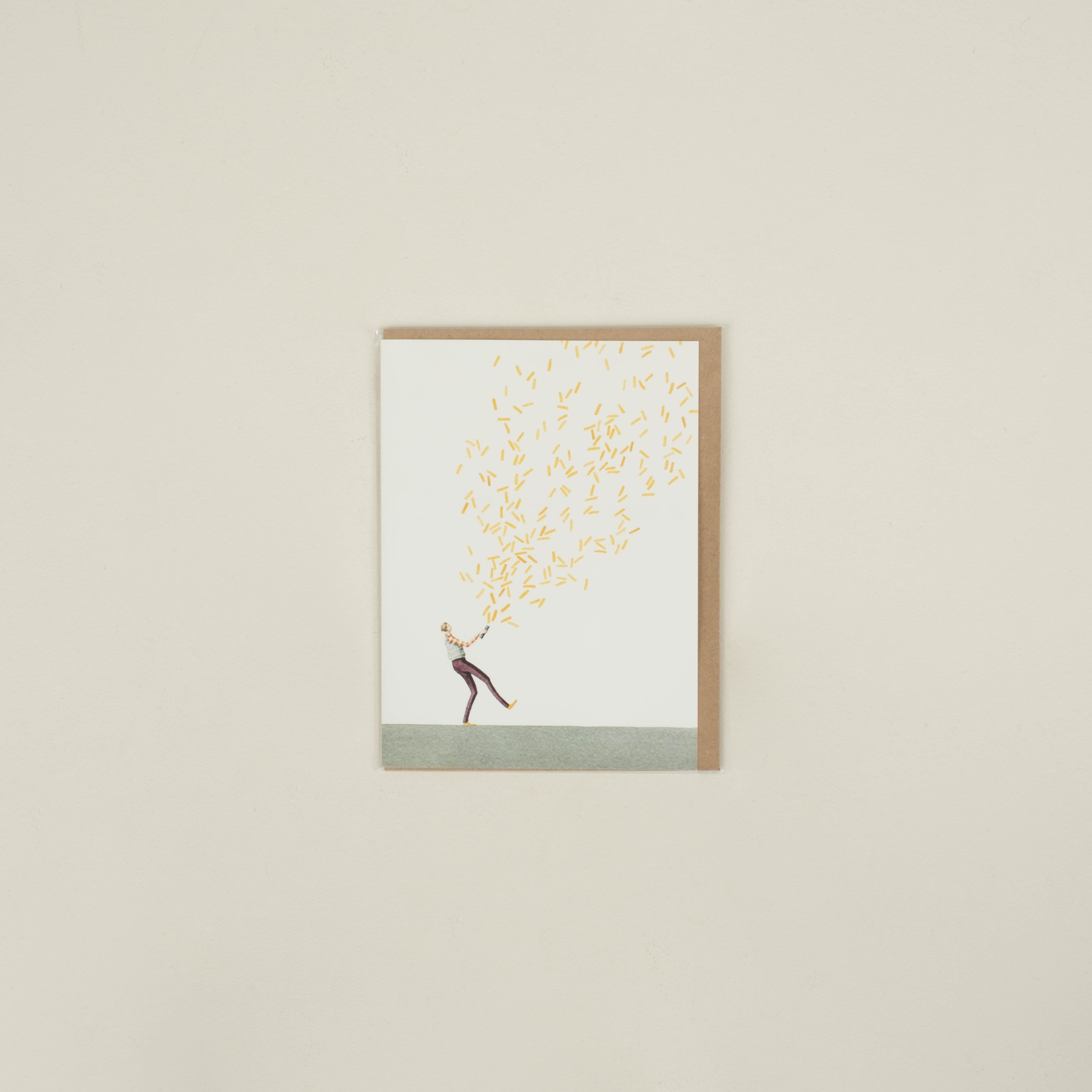 Glitter Bomb Boy Greeting Card