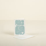 Lots of Love Letterpress Card 1