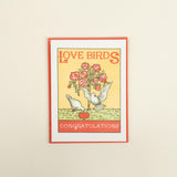 Love Birds Letterpress Card