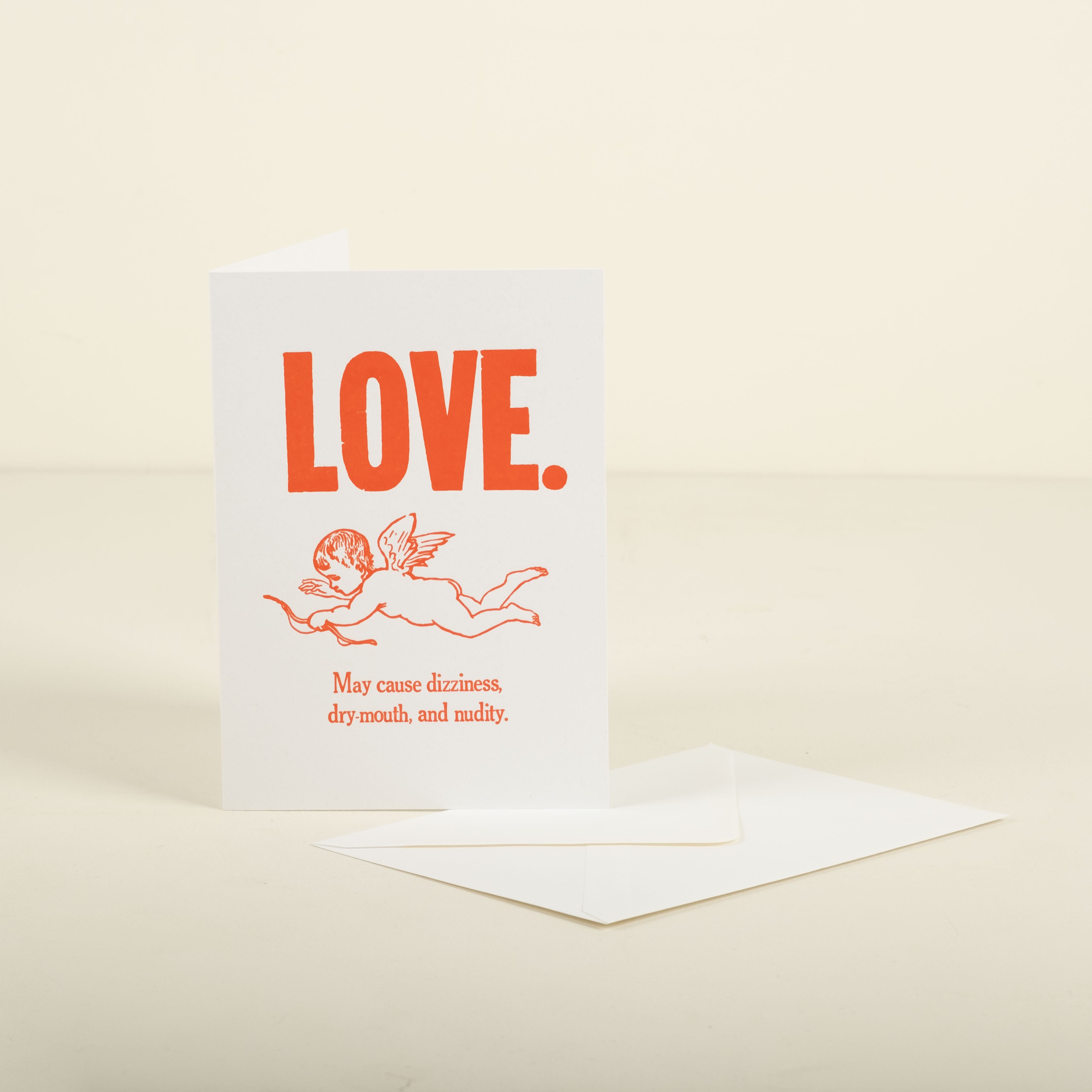 Love Letterpress Card 1