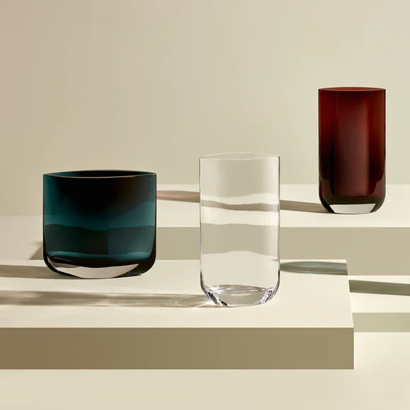 Low Blade Vase, Petroleum Green Lifestyle 3