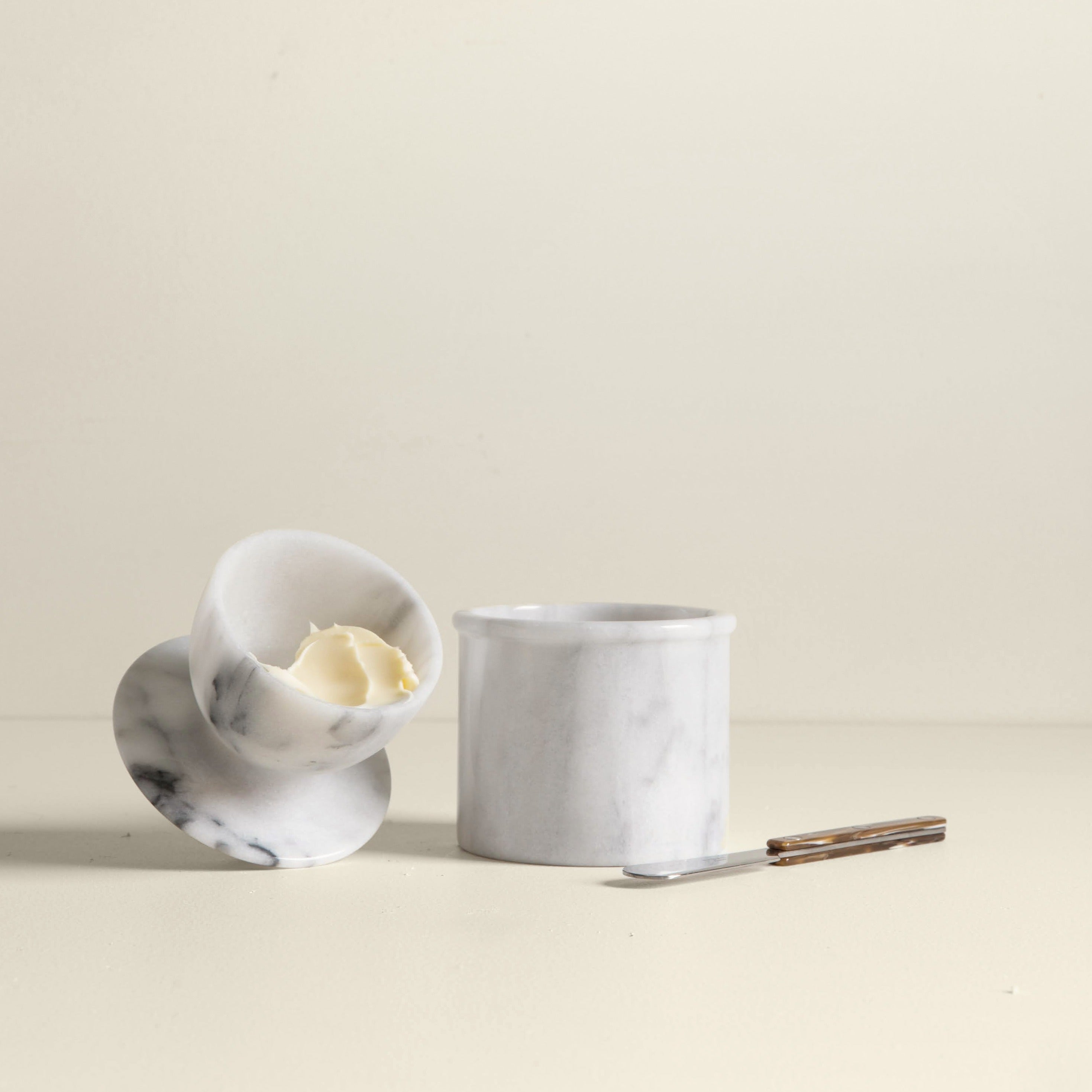 Marble Butter Keeper