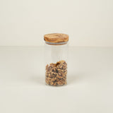 Medium 30 oz. Airtight Storage Jar with Olivewood Lid 1