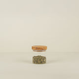 Mini 13.5 oz. Airtight Storage Jar with Olivewood Lid