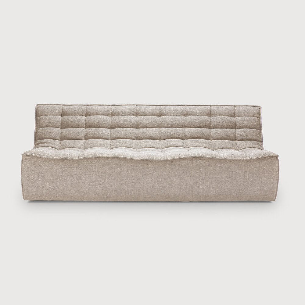 N701 Sofa 1 Seater,  Beige