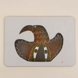 Nocturnal Presence Rectangular Placemat, Pudlo Pudlat