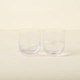 Optic Tumbler, Clear, Set/2
