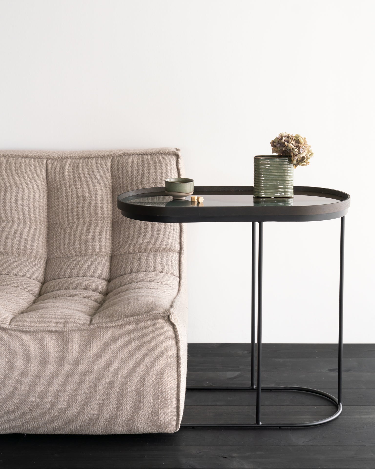 Oblong Tray Side Table
