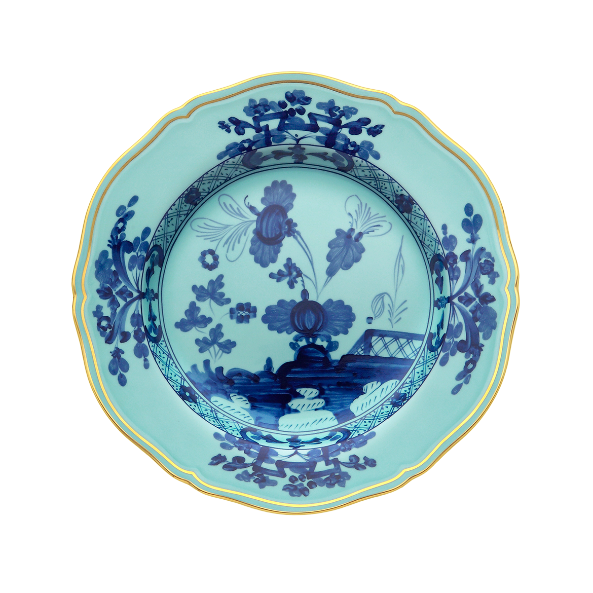 Oriente Italiano Dinner Plate, Iris