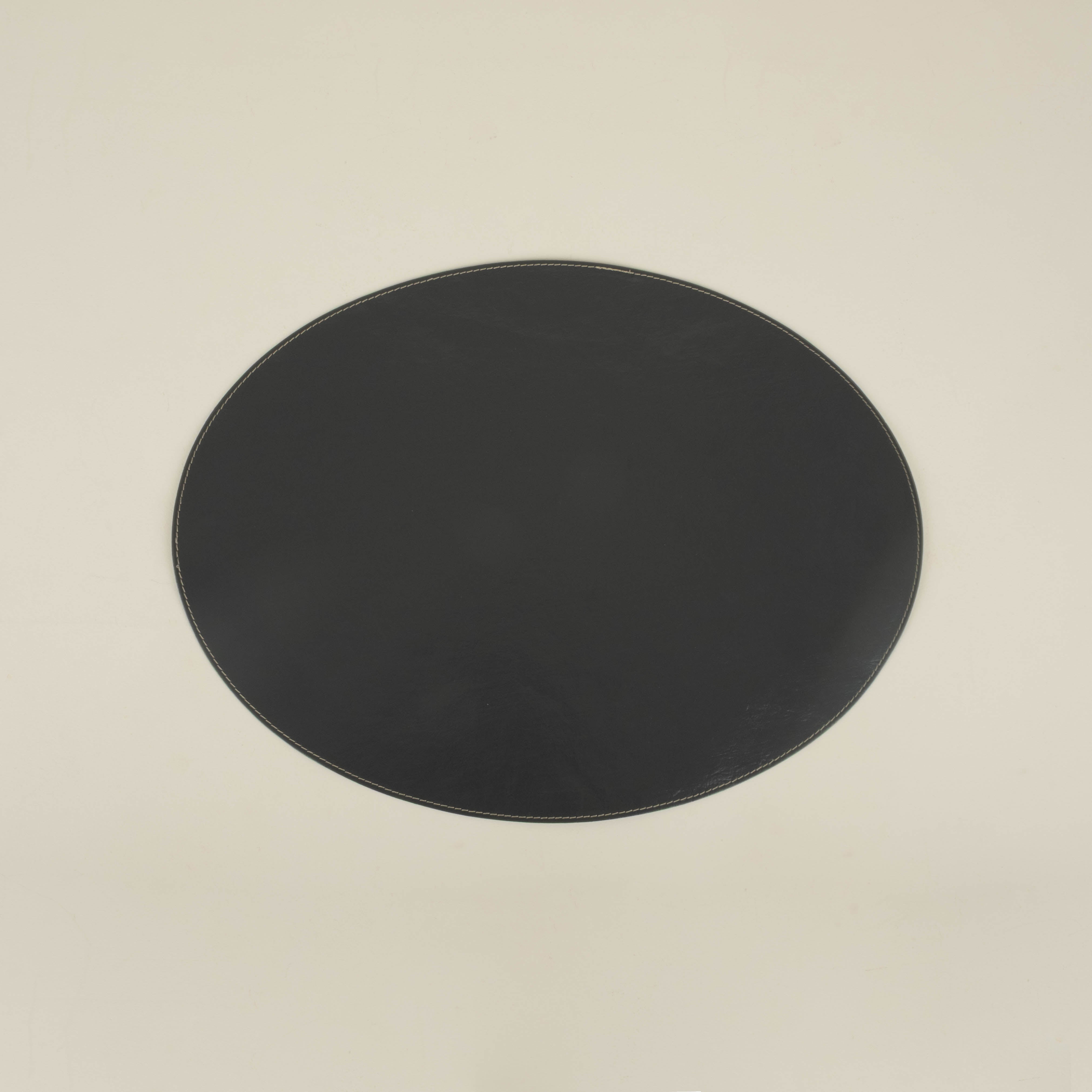 Oval Placemat, Dark Grey