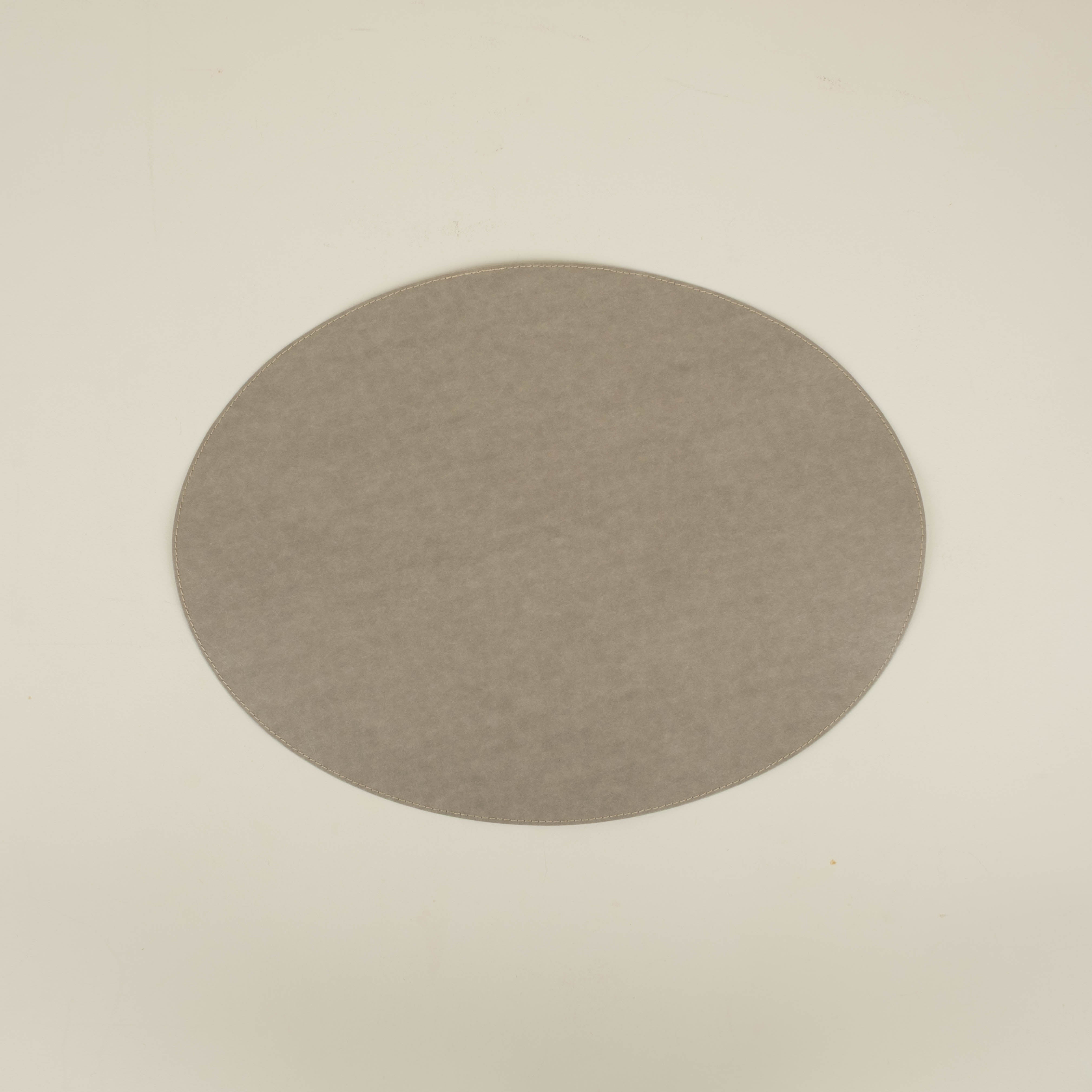 Oval Placemat, Grey