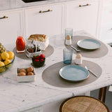 Oval Placemat, Grey