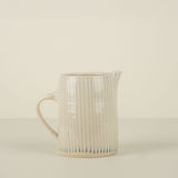 Duck Egg Stripe Pitcher, 1L